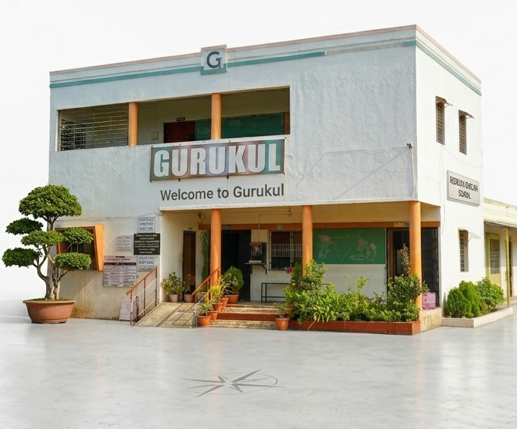 Gurukul English Medium School Building Takalimiya Rahuri